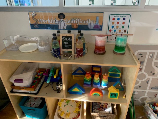 Science exploration in Kindy